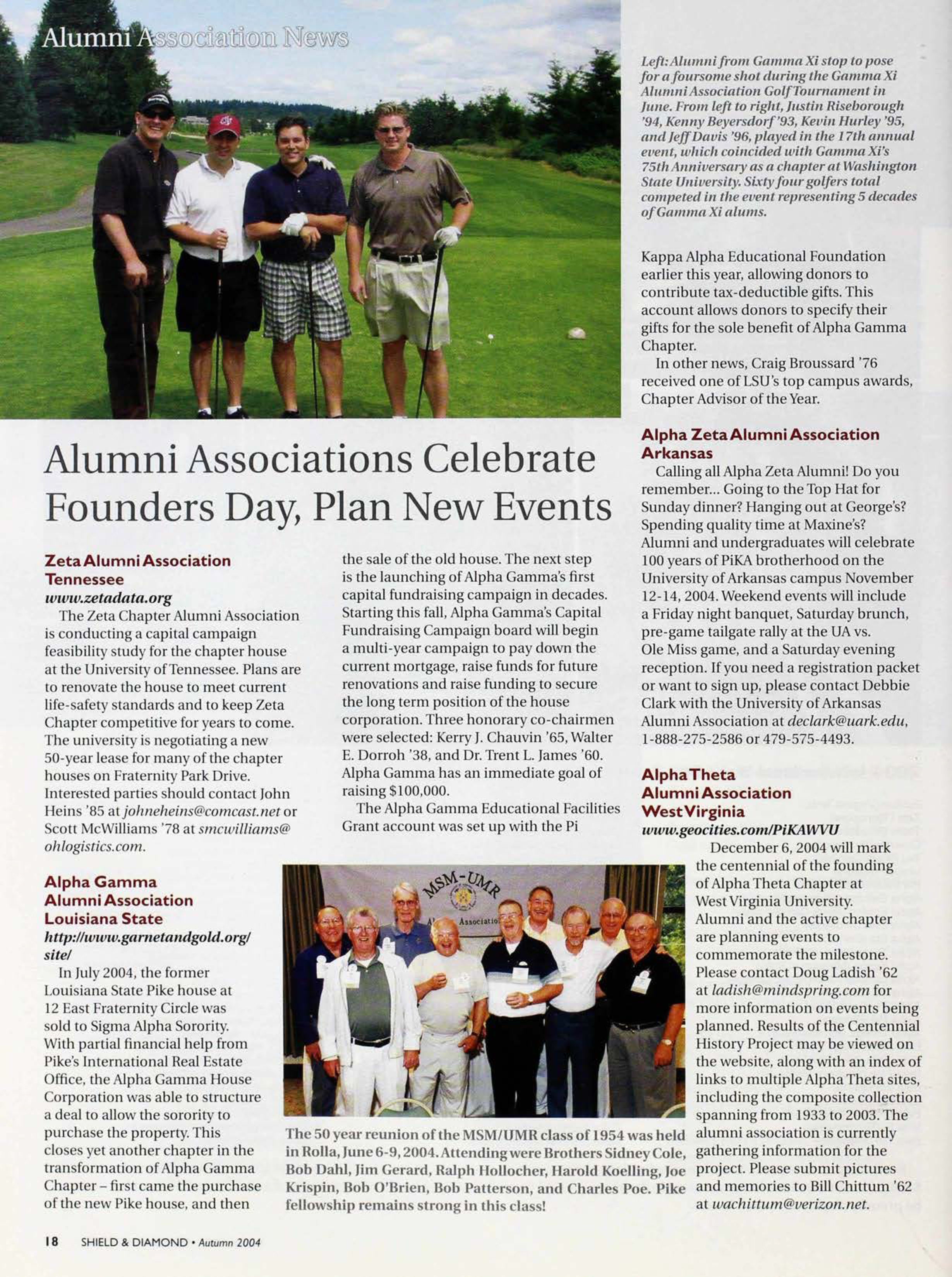 Alumni Associations Celebrate Founders Day, Plan New Events